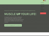 muscleup-coaching.de Webseite Vorschau