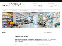 apotheke-am-kreuzplatz.ch Webseite Vorschau