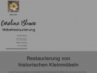 moebelrestaurierung-blume.de Webseite Vorschau