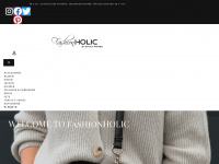 fashionholic.at Webseite Vorschau