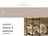 cocoon-beauty-wellness-shop.de Webseite Vorschau