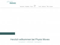 physiomoveo.ch Webseite Vorschau