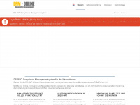 dpm-online.eu Webseite Vorschau