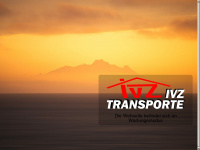 ivz-transporte.at Webseite Vorschau