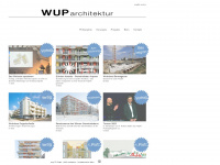 wup-architektur.com Webseite Vorschau