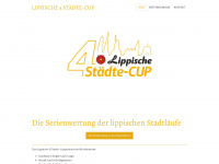 lippische4staedtecup.de Webseite Vorschau