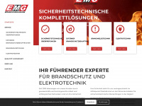 emg-elektrotechnik.at Webseite Vorschau
