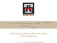 burgmoebel.at Webseite Vorschau
