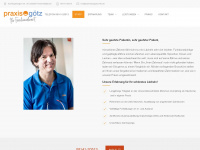 zahnarztgoetz-ffb.de Webseite Vorschau