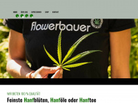 flowerbauer.net Webseite Vorschau