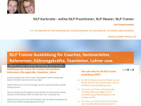 nlp-trainer-karlsruhe.de Webseite Vorschau