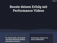 performance-werbevideos.de Webseite Vorschau