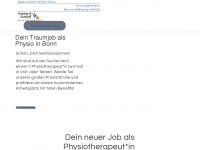 traumjob-bonn.de Webseite Vorschau