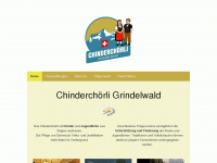 chinderchoerli-grindelwald.ch Webseite Vorschau