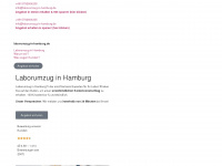 laborumzug-in-hamburg.de Webseite Vorschau