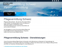 pflegejobsschweiz.de Webseite Vorschau