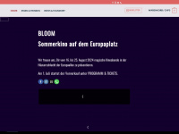 bloomkino.ch Webseite Vorschau