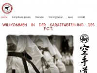 karate-tegernheim.de Webseite Vorschau