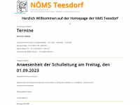 nms-teesdorf.at Webseite Vorschau