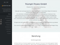 triumph-finanz.de Webseite Vorschau