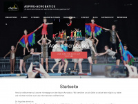 aspire-acrobatics.de Webseite Vorschau