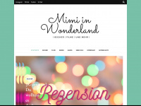 mimi-in-wonderland.de Webseite Vorschau
