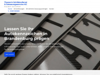zulassungsdienst-brandenburg.de Webseite Vorschau