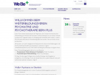 webeplus.ch Webseite Vorschau