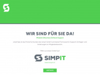 simphelp.ch Webseite Vorschau