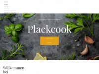 plackcook.com Webseite Vorschau