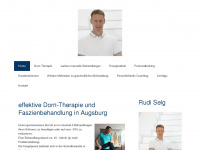dorntherapie-augsburg.de Webseite Vorschau