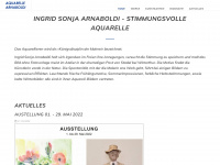aquarelle-arnaboldi.ch Webseite Vorschau