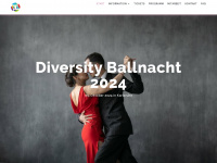 diversity-ballnacht.de Webseite Vorschau