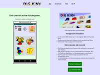 digikindi.com Webseite Vorschau