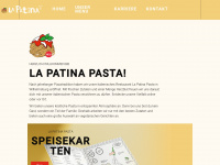 lapatina-pasta.de Webseite Vorschau