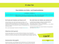 ki-aber-fair.de Webseite Vorschau