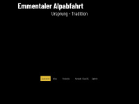 emmentaler-alpabfahrt.ch Webseite Vorschau