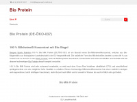 bio.protein.com.de Webseite Vorschau