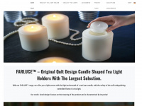 qult-candle.com Webseite Vorschau