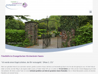 friedhöfe-kirchenkreis-hamm.de Webseite Vorschau