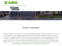 glasblick.de Webseite Vorschau