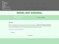 wedel-isst-saisonal.de Webseite Vorschau