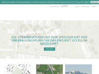 wbg-speicher.ch Webseite Vorschau