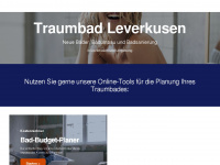 traumbad-leverkusen.de Webseite Vorschau