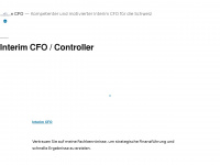 interim-cfo.ch Webseite Vorschau