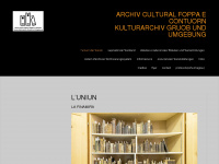 archiv-cultural-foppa.ch Webseite Vorschau