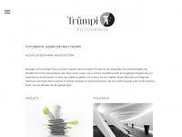 truempi-fotografie.ch Webseite Vorschau
