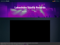 lakeshore-studio-records.com Webseite Vorschau
