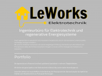 leworks.at Webseite Vorschau