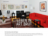 livinginartbrut.com Webseite Vorschau